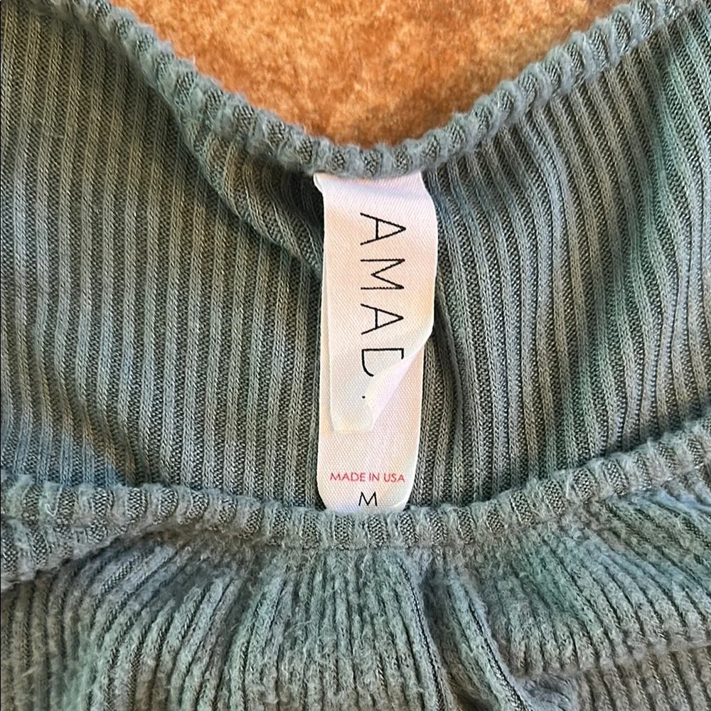 Blue Long Sleeve Anthropologie Top - Picture 2 of 6